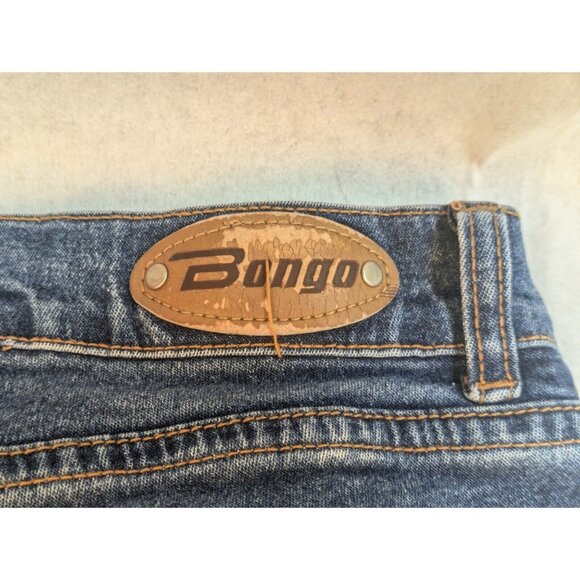 Bongo‎ Blue Distressed Bootcut Women’s Jeans Let Me B  Size 9 - Picture 11 of 15